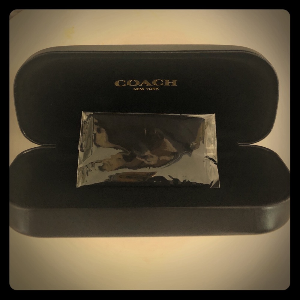 coach eyeglass case